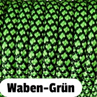 Paracord waben-grün